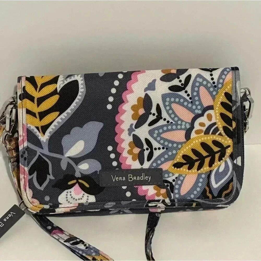 Vera‎ Bradley Turnlock Crossbody Charmon Meadow